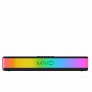 Беспроводной акустический динамик Mivo M52: пиковая мощность 40 Вт, RGB 8 режимов, TWS — доставка по Королеву