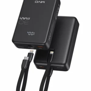 🔋 MIVO MB-311Q – Внешний аккумулятор 30000 мАч с тремя USB-портами