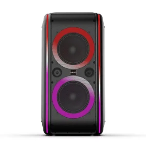 Напольная светящаяся колонка Mivo MD-659: пиковая мощность 800 Вт, RGB, караоке, два сабвуфера — доставка по Королеву