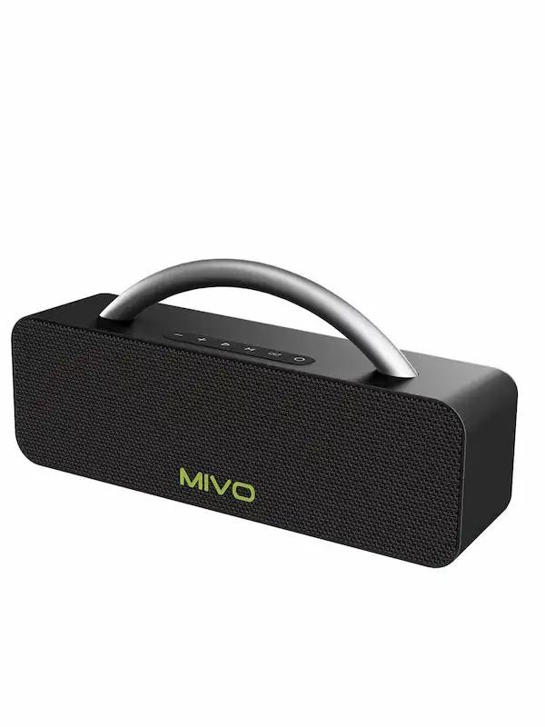 Портативная Bluetooth-колонка Mivo M19: пиковая мощность 40 Вт, IPX6, караоке, FM — доставка по Королеву