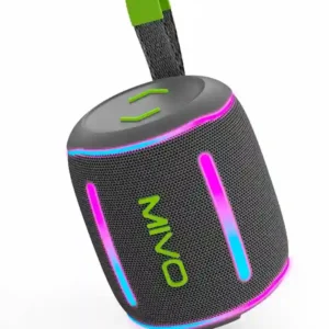 Портативная Bluetooth-колонка Mivo M28: 10 Вт, IPX6, RGB, TWS — доставка по Королеву
