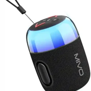Портативная Bluetooth-колонка Mivo M38: 10 Вт, 1800 мАч, RGB, IPX6, FM — доставка по Королеву