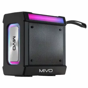 Портативная Bluetooth‑колонка Mivo M41 в Королёве: мощность 12 Вт, защита IPX6, RGB-подсветка — доставка по городу