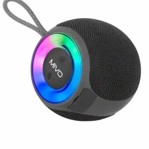 Портативная Bluetooth‑колонка Mivo M42: 12 Вт, IPX6, FM, RGB, TWS — доставка по Королёву