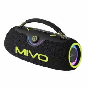 Портативная Bluetooth‑колонка Mivo M64 100 Вт, IPX6, TWS, RGB‑подсветка — доставка Королёв