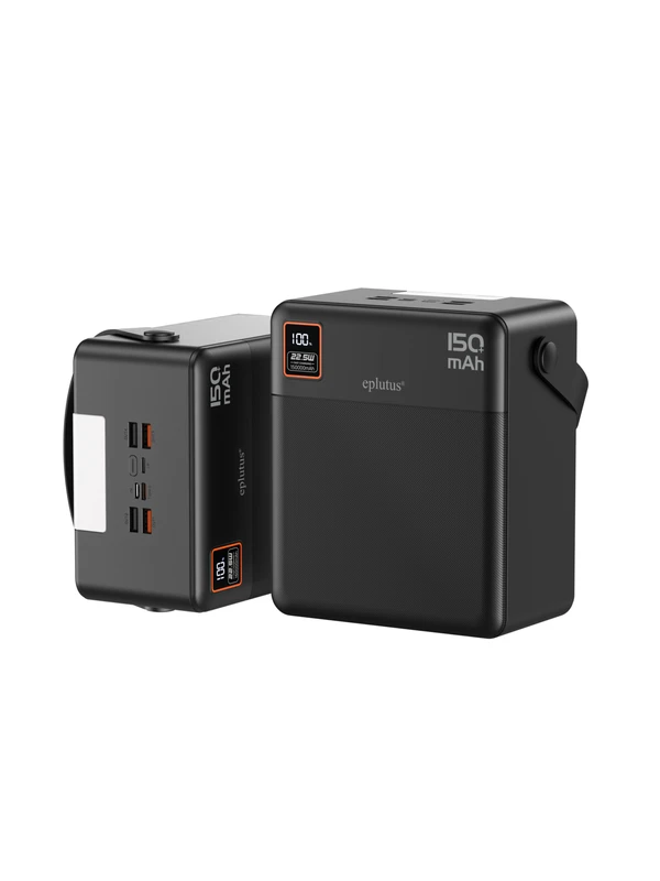 Внешний аккумулятор Eplutus EB‑998Q 150 000 мАч: быстрая зарядка 22.5W, 6 портов, LED‑фонарь — доставка по Москве